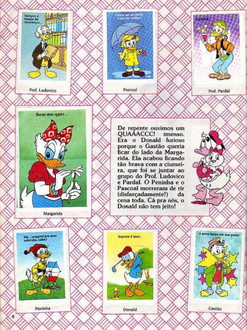 Álbum de Figurinhas Disney em Desfile