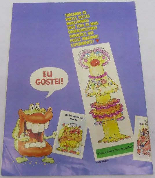 Álbum Os Monstrinhos Divertidos
