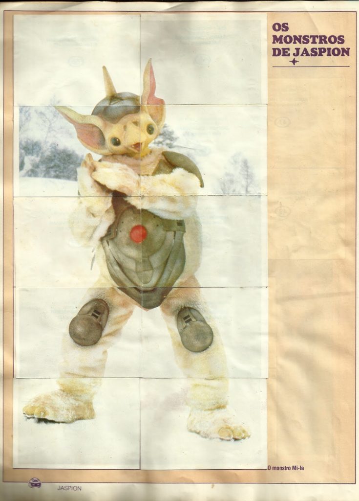 Álbum de Figurinhas Jaspion e Changeman Bloch