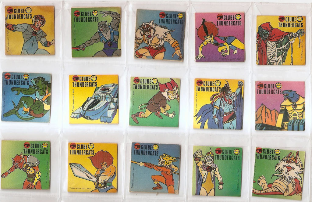 Figurinhas Elma Chips Thundercats