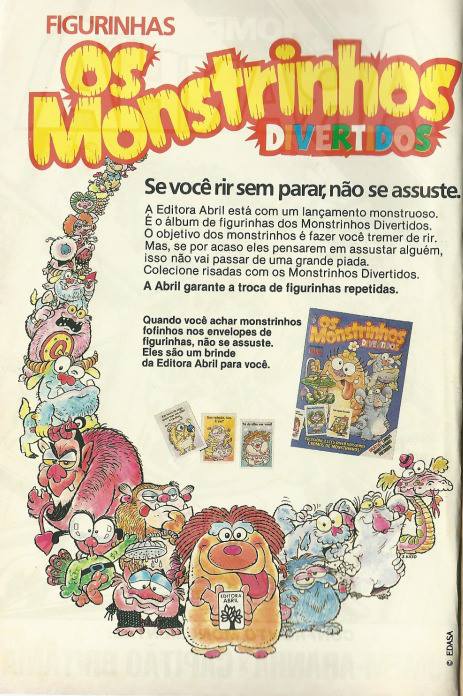 Os Monstrinhos Divertidos Propaganda
