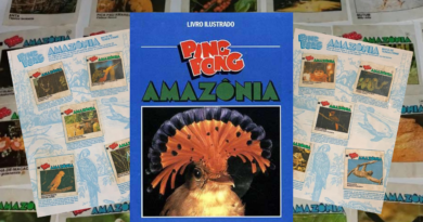 Álbum de Figurinhas Ping Pong Amazônia