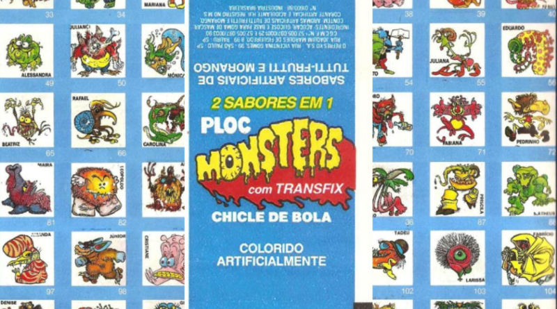 Figurinhas Ploc Monsters