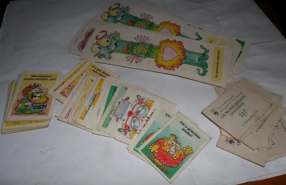 Figurinhas Os Monstrinhos Divertidos