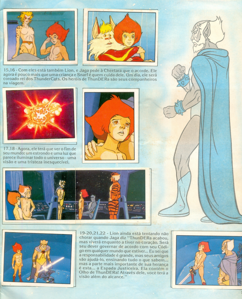 Álbum Thundercats Panini