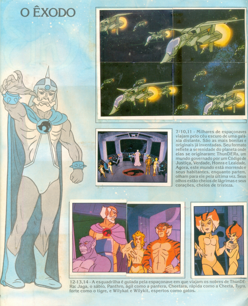 Álbum Thundercats Panini