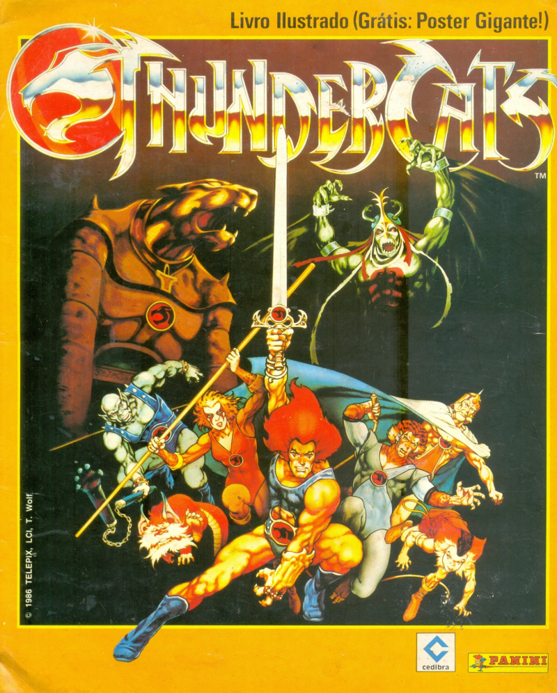 Álbum Thundercats Panini